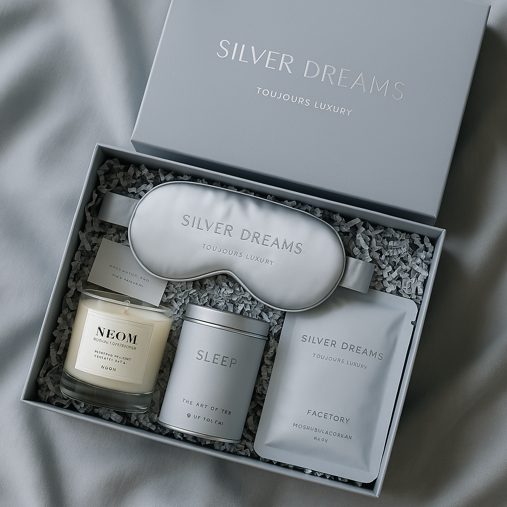"Silver Dreams" Luxury Gift Box by Toujours