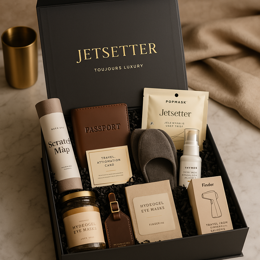 "Jetsetter" Luxury Travel Gift Box by Toujours
