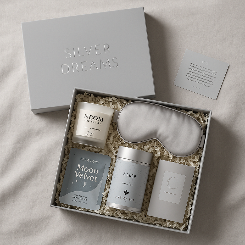 "Silver Dreams" Luxury Gift Box by Toujours