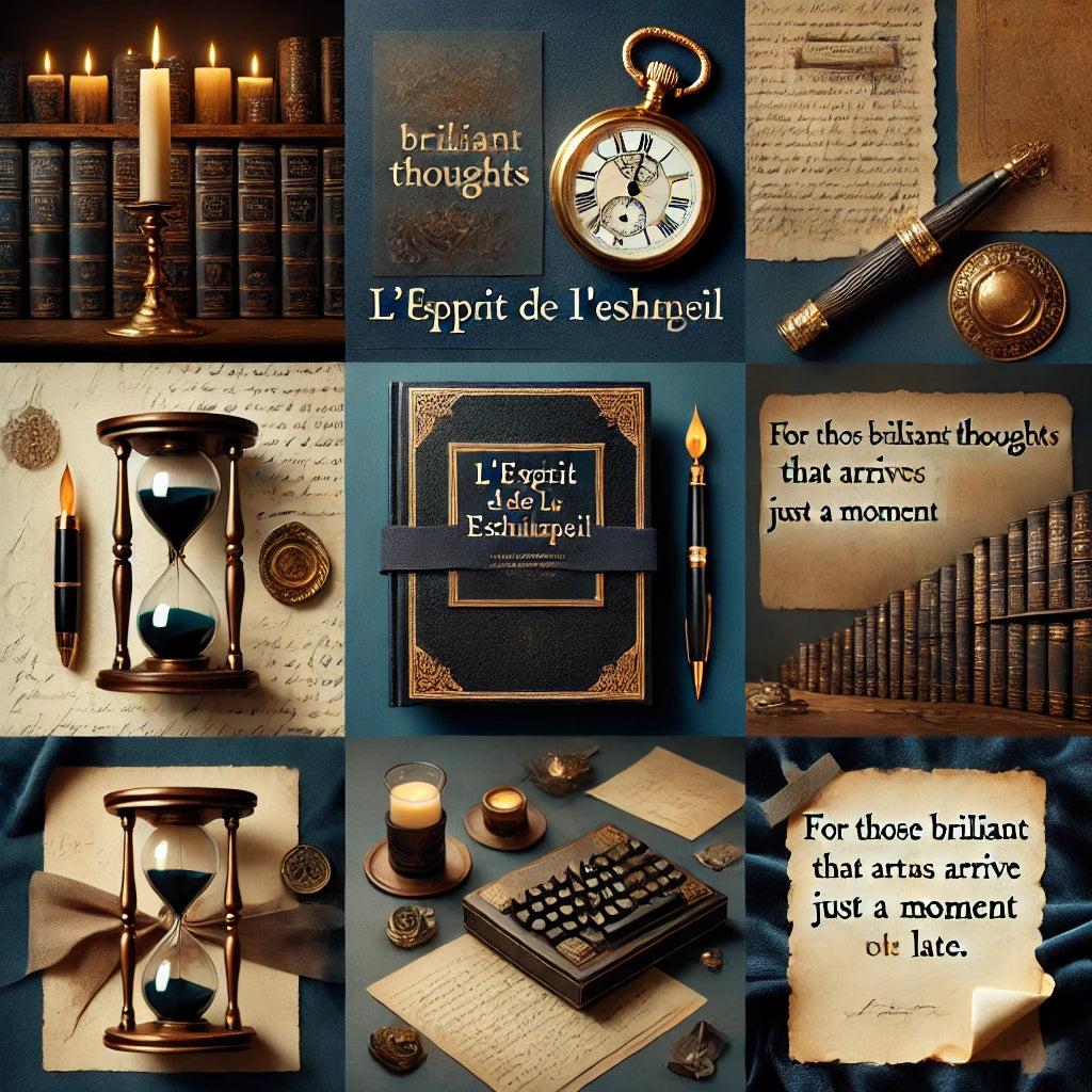 "L'esprit de L'escalier" Intellectual & Witty Luxury Gift Box