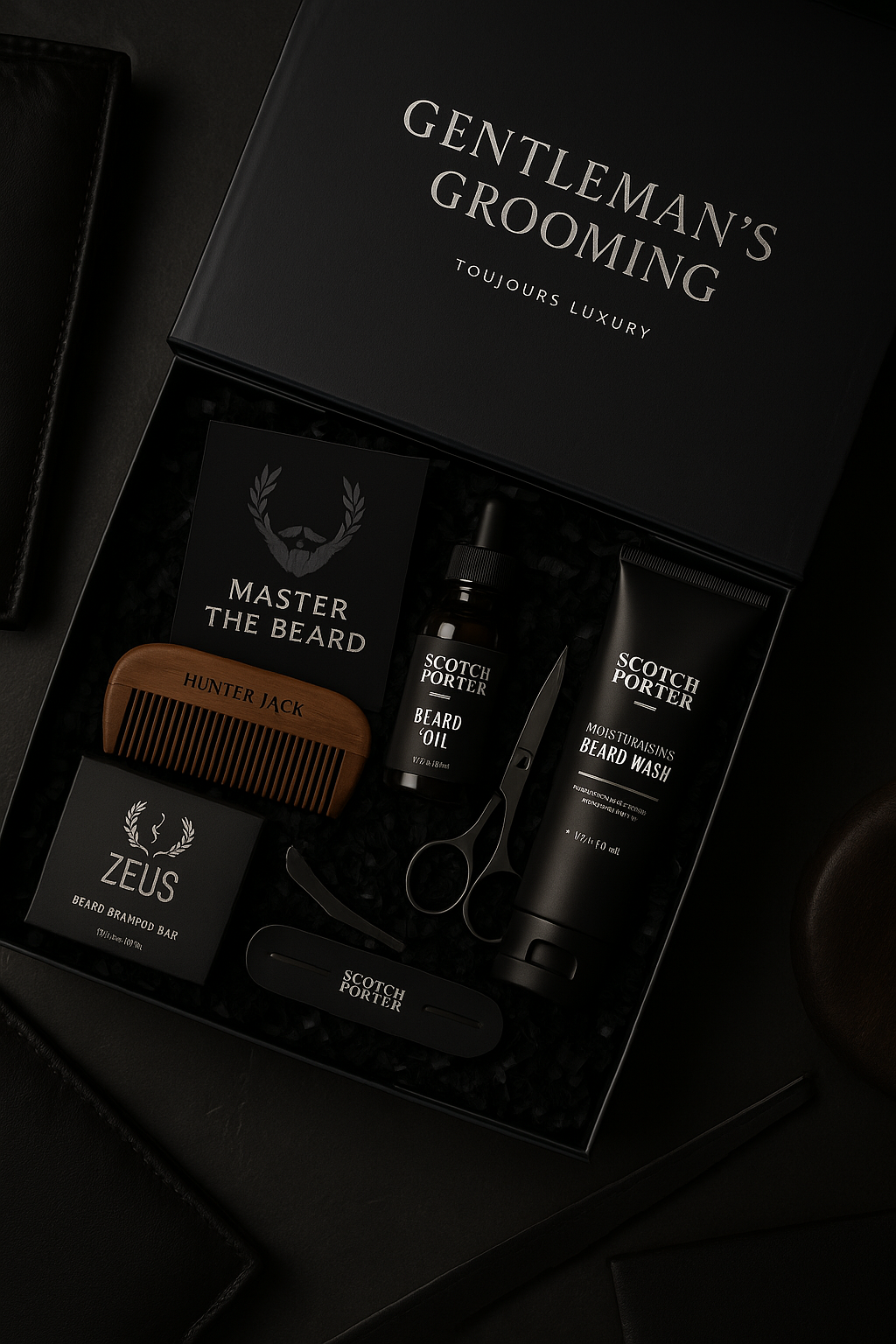 'The Gentleman’s Grooming' Luxury Gift Box by Toujours