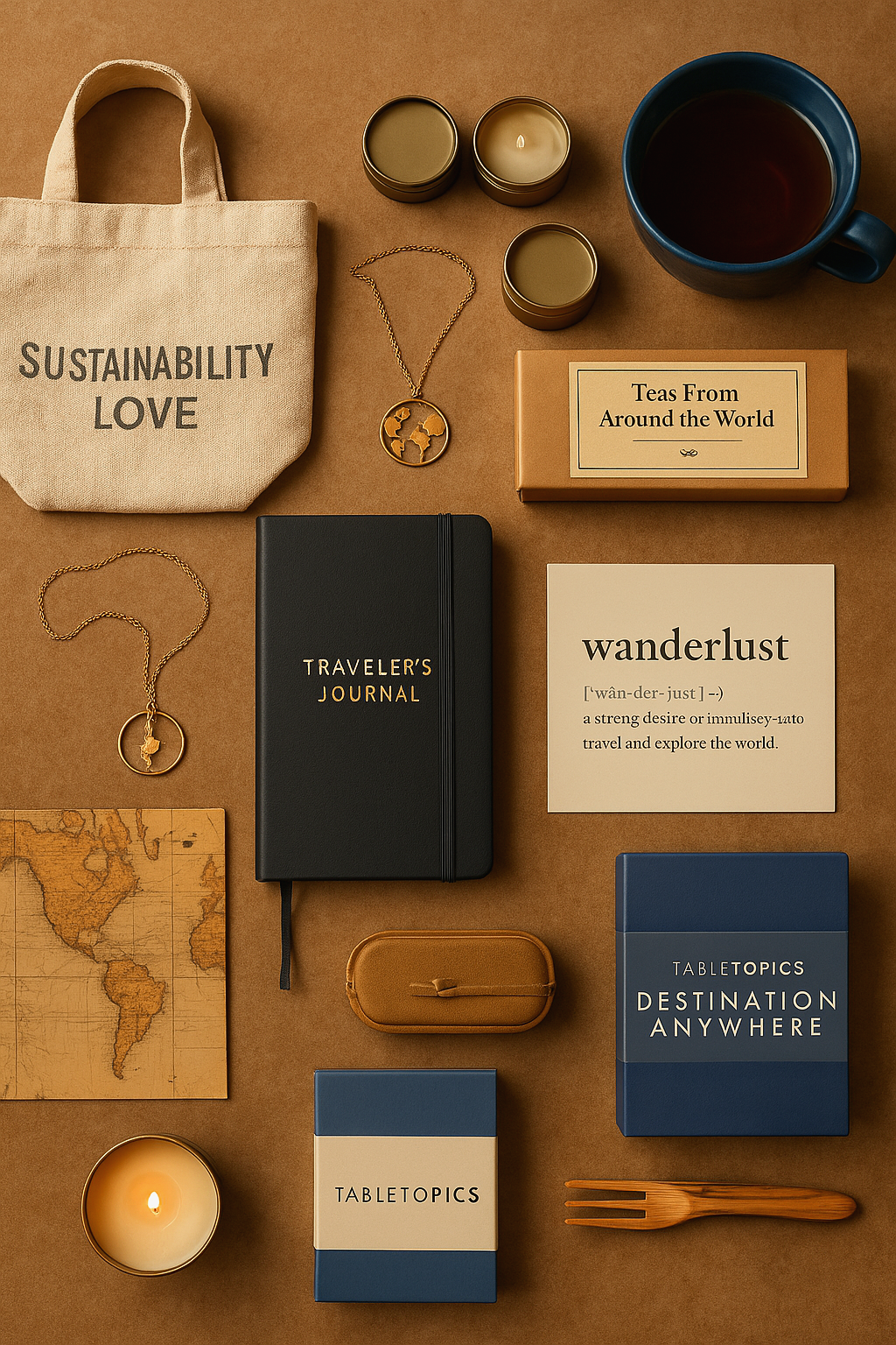 Wanderlust – Travel-Inspired Gift Box
