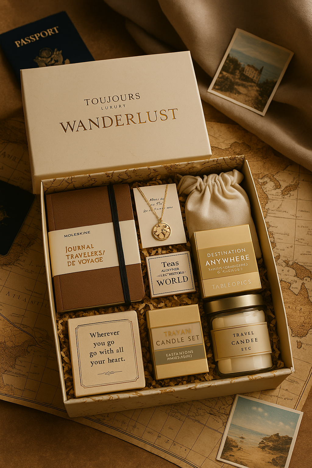 Wanderlust – Travel-Inspired Gift Box