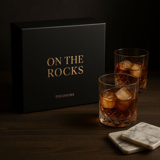 'On the Rocks' A Whiskey Lovers Gift Box