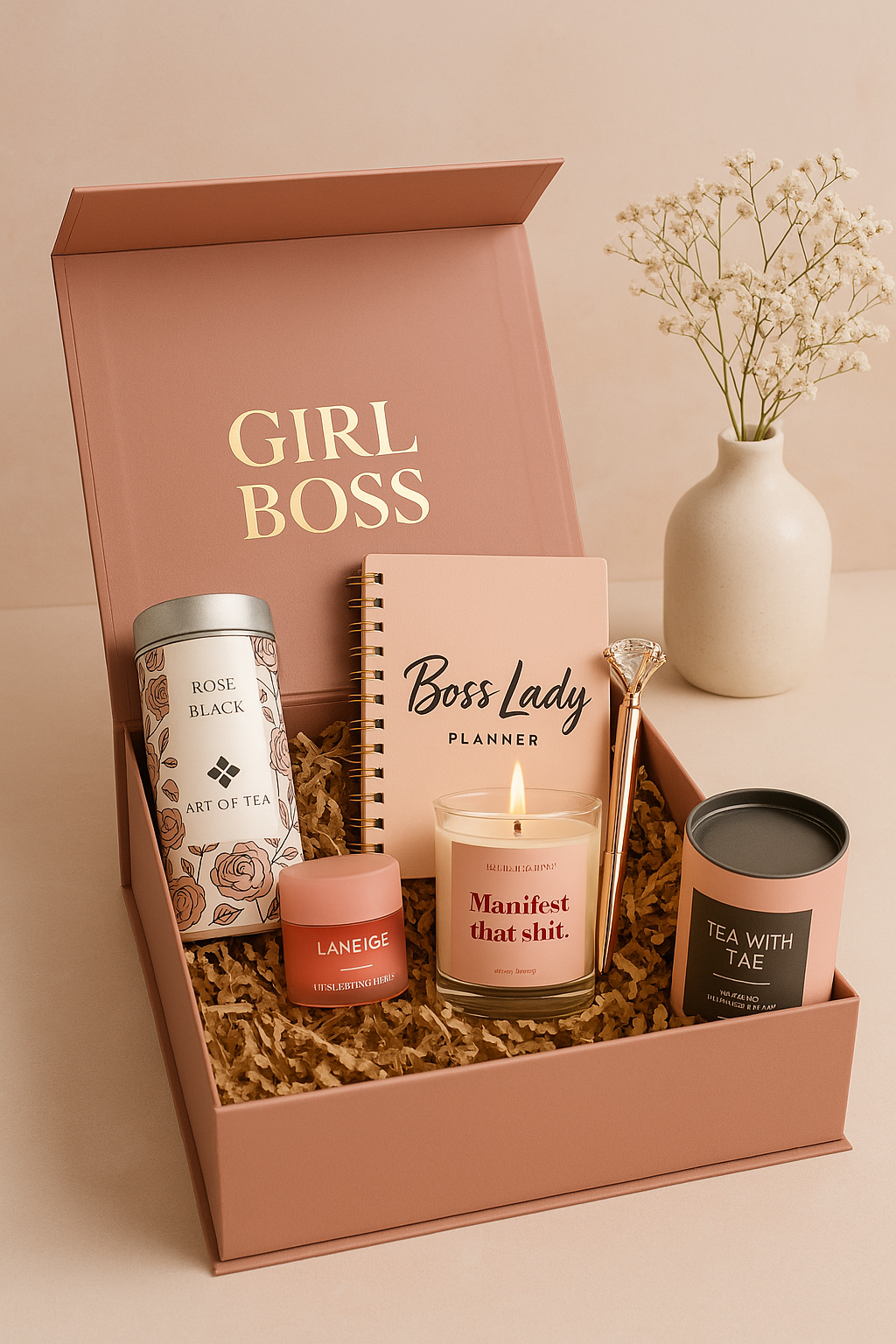 Toujours Curated: "Girl Boss" Luxury Gift Box