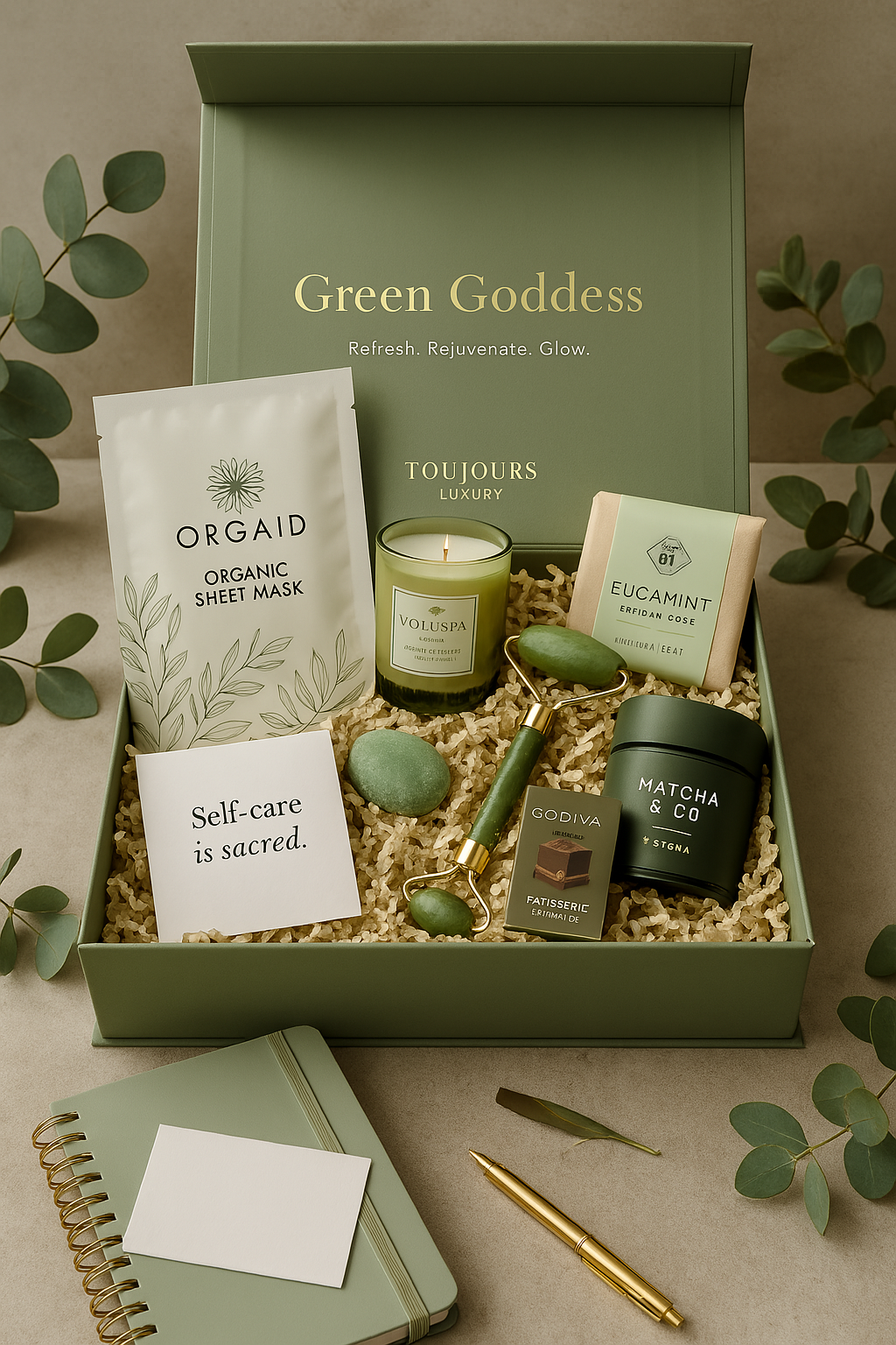 "Green Goddess" Wellness Luxury Gift Box